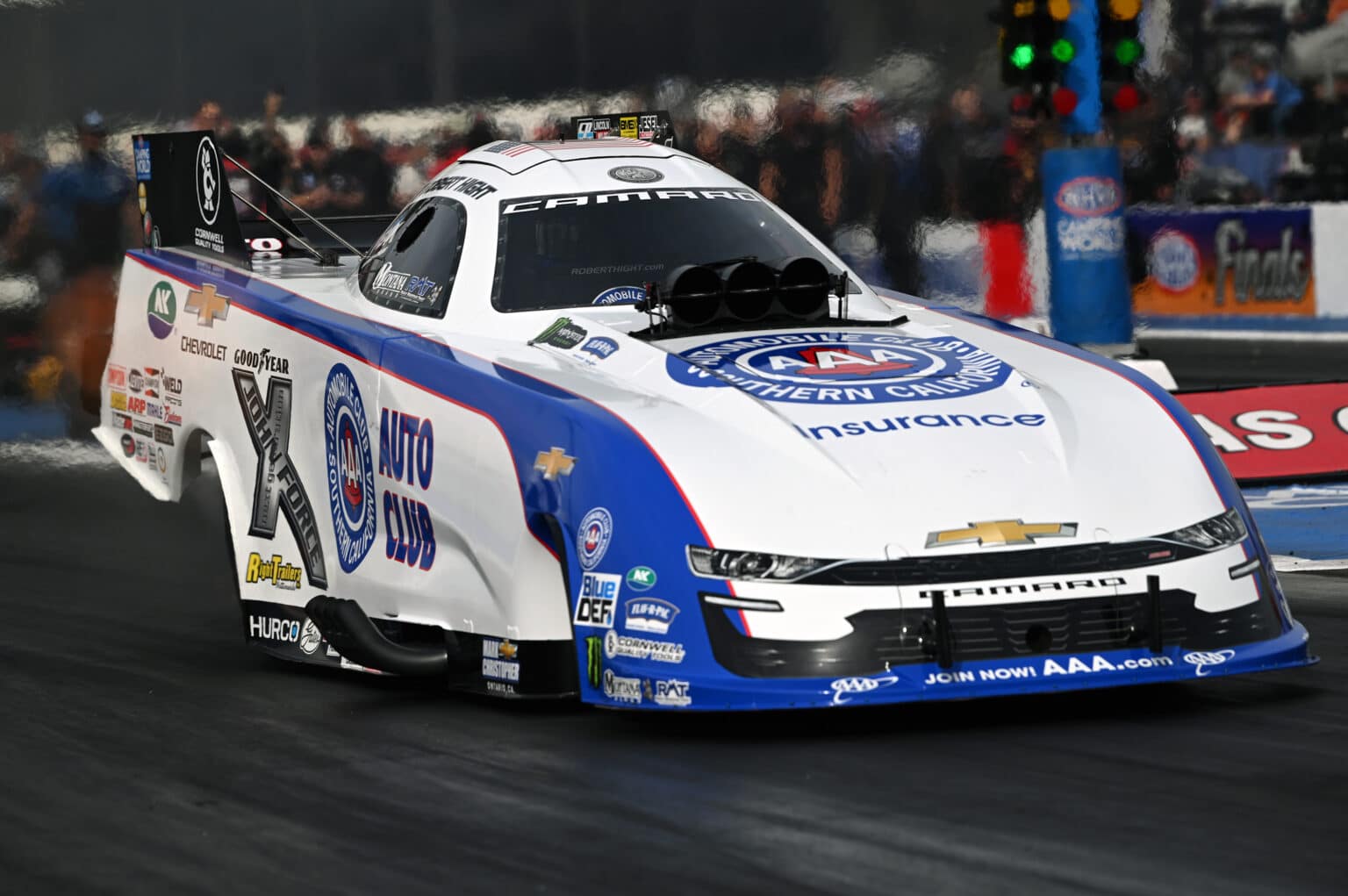 ROBERT HIGHT AND AUTO CLUB CHEVY BEGIN WINTERNATIONALS CHAMPIONSHIP