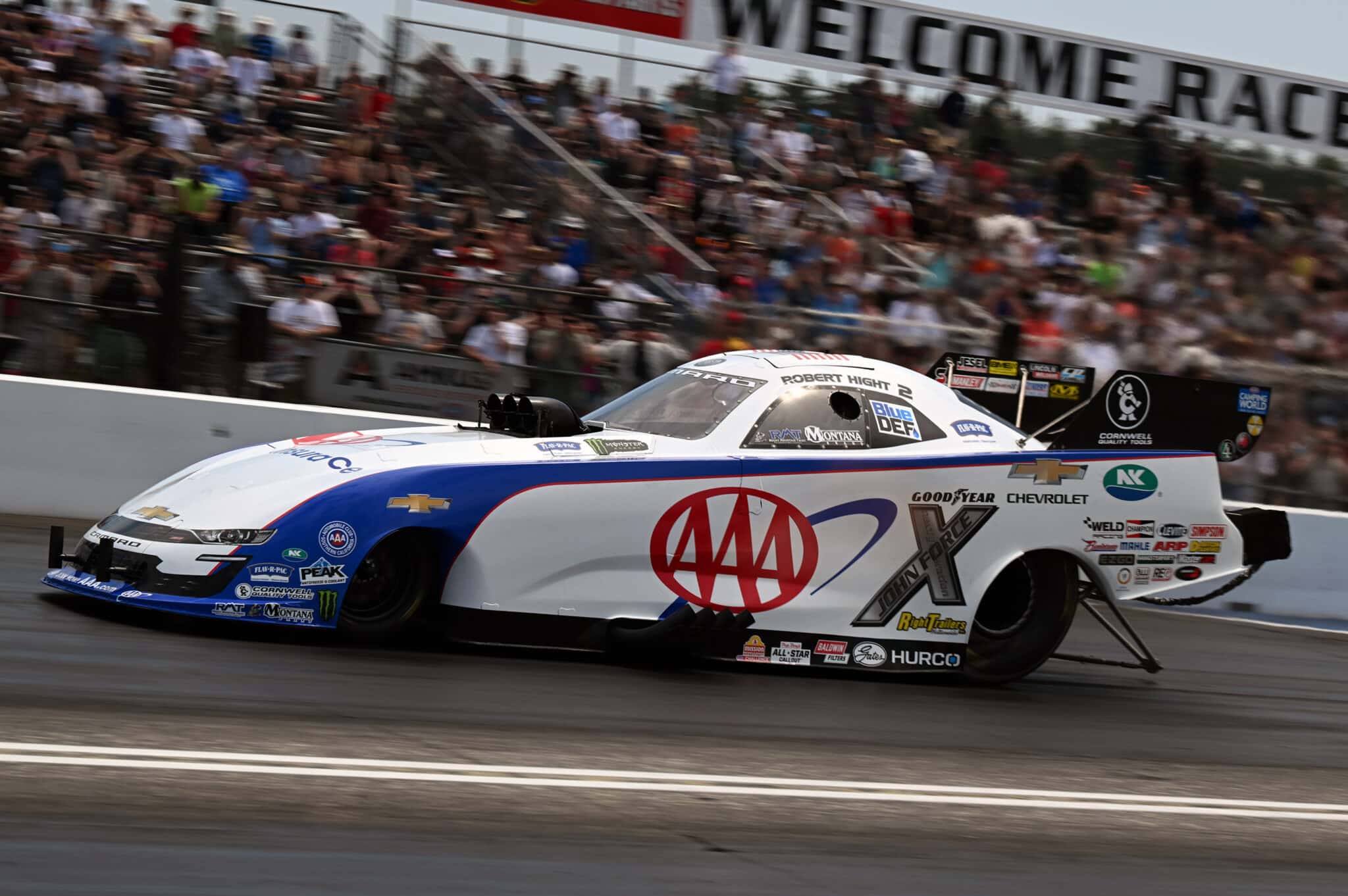 QUALIFYING WRAPS FOR JOHN FORCE RACING AS RAIN SHORTENS DAY TWO AT NEW