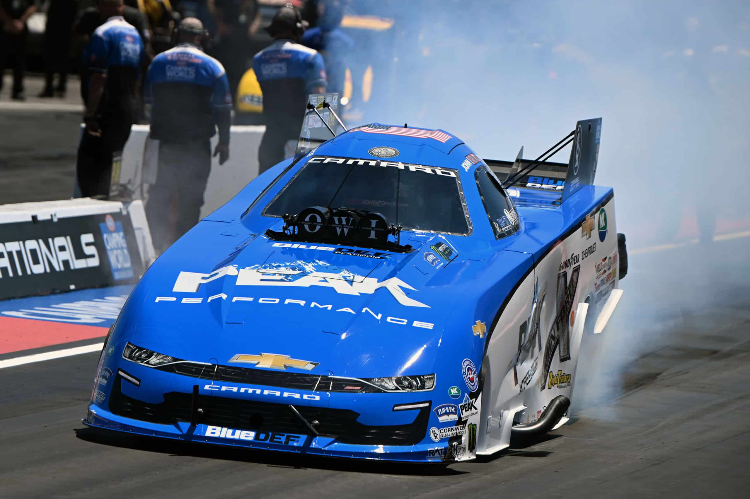 JOHN FORCE AND PEAK TAKE HUNT FOR VICTORY TO NORTHWEST NATIONALS John