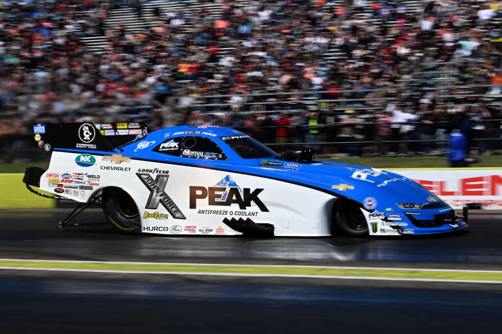 JOHN FORCE RUNNERUP AT NHRA TEXAS FALL NATIONALS; HIGHT STILL IN