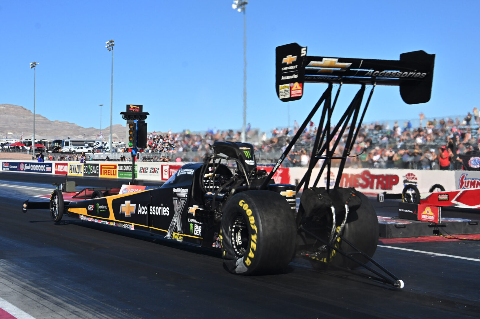 FORCE NO. 1, PROCK AND BECKMAN 1-2 FOR SUNDAY’S NHRA NEVADA NATIONALS